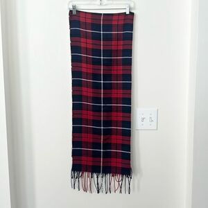 From Scotland With Love Plaid Cashmere Neck Scarf